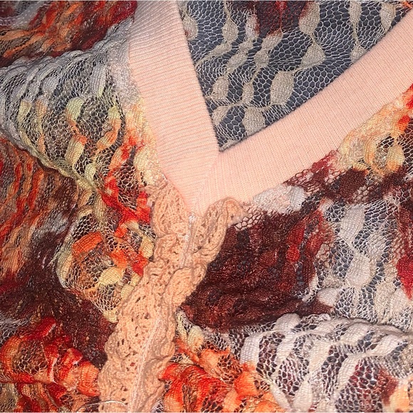 #3 NEW! Free People “Solana” Lace Crop Top w/ Cinched Front - Picture 4 of 9